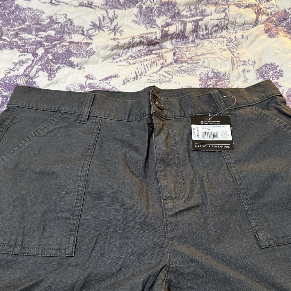 Women’s Eddie Bauer 10P Charcoal Gray Jogger - Picture 2 of 6